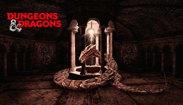 Donjons et dragons - arcane game