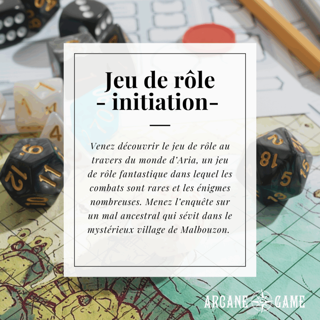 Jeu de rôle - Arcane Game Nancy